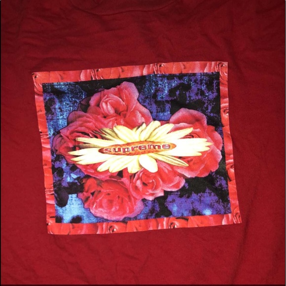 Supreme Other - Supreme long sleeve flower shirt